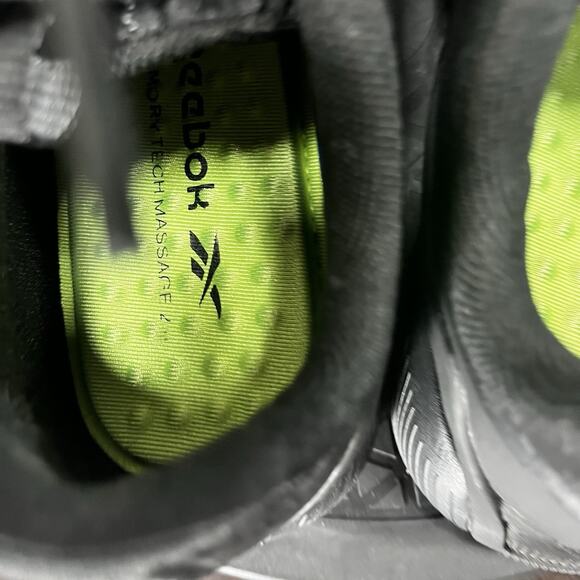 Reebok Nano X1 Adventure Mens Size 8 Black Composite Toe Work Lace Up Sneakers - Picture 7 of 10